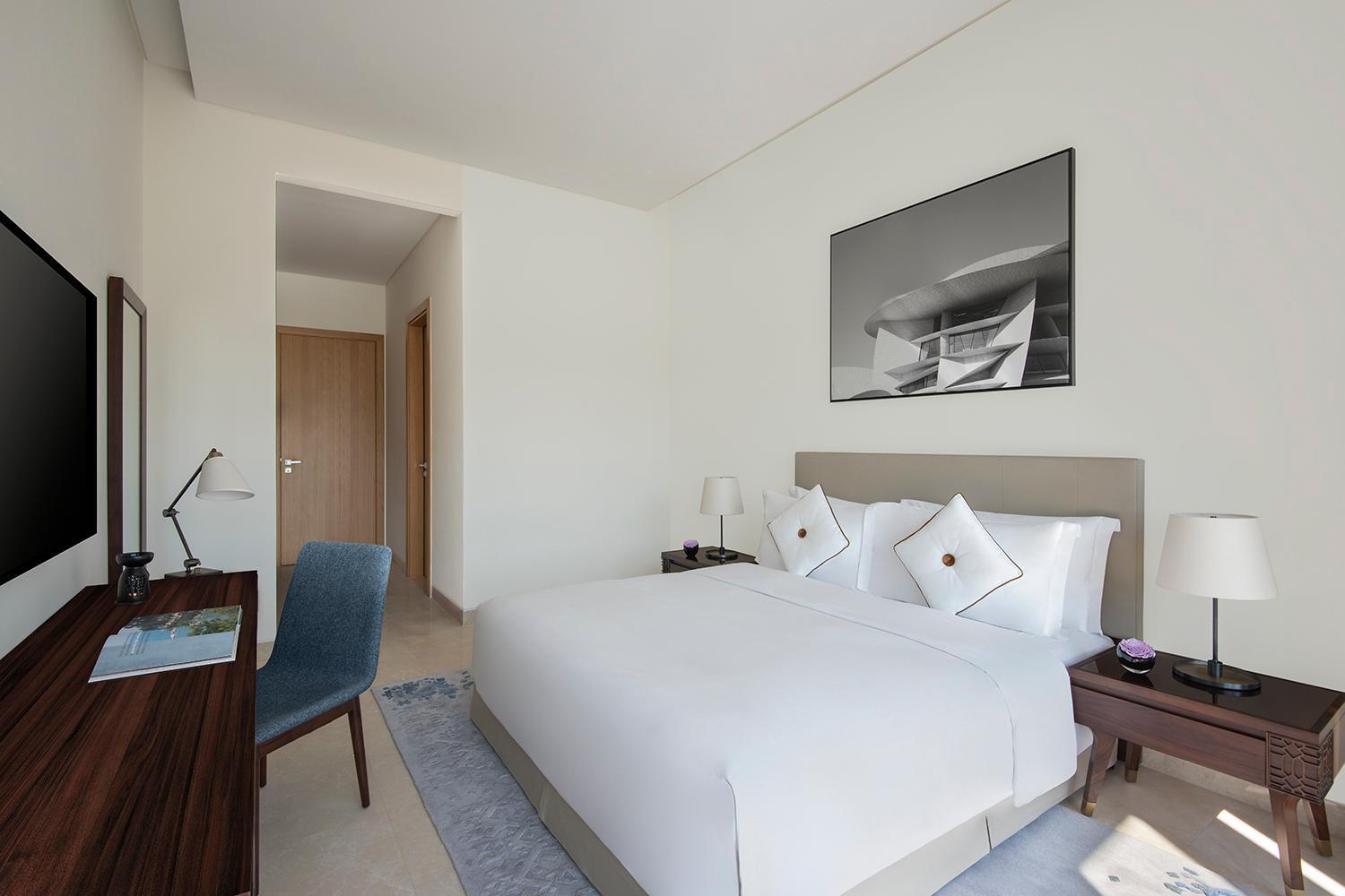 Banyan Tree Doha At La Cigale Mushaireb Стая снимка A bedroom at the hotel