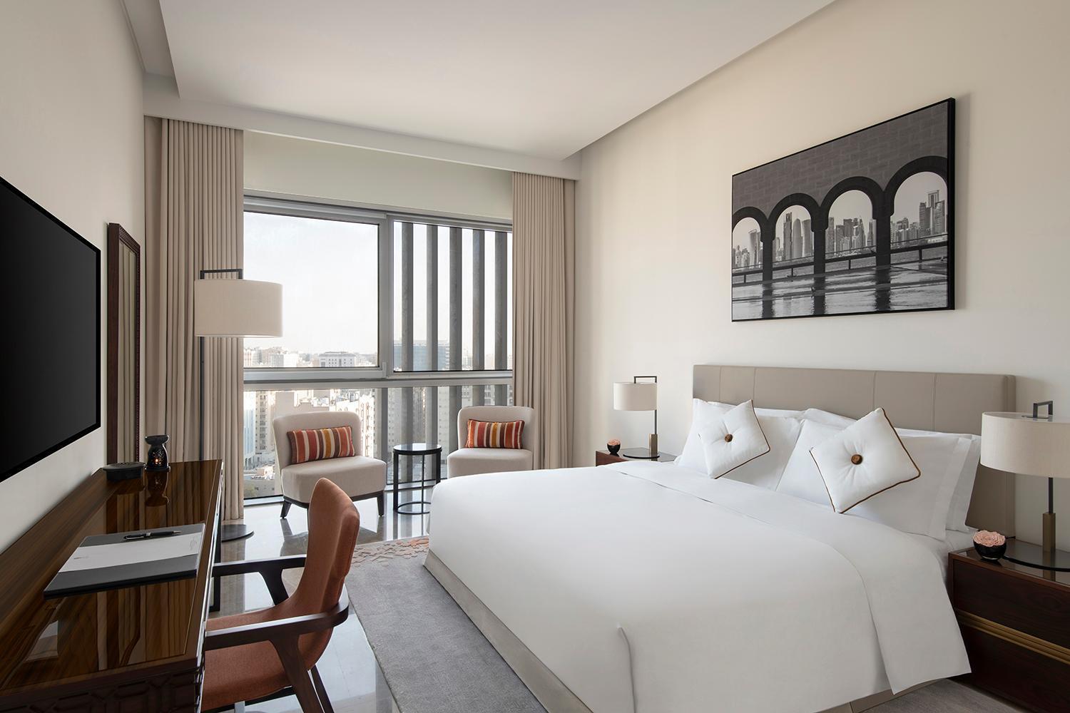 Banyan Tree Doha At La Cigale Mushaireb Стая снимка A bedroom at the hotel