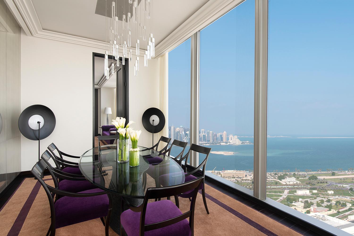 Banyan Tree Doha At La Cigale Mushaireb Стая снимка A view from a penthouse apartment